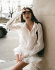 Ethereal Shirt Dress