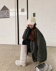 Starlit Shine 90% Duck Down Oversized Bomber