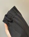 Annual Favorite Upgraded Side-Slit Black Pants