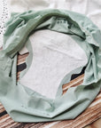 Seamless Ice Silk Wavy Pattern High-Waist Panties (2-Pack)