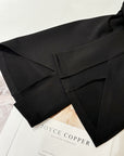 Annual Favorite Upgraded Side-Slit Black Pants