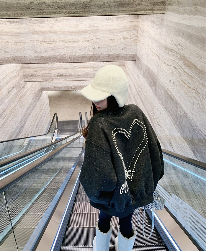 Starlit Shine 90% Duck Down Oversized Bomber