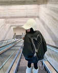 Starlit Shine 90% Duck Down Oversized Bomber