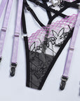 French-Style INS Lace Mesh See-Through Ultra-Thin Lingerie