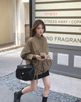 Casual Utility-Style Jacket with Straps