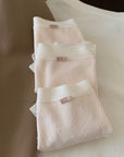 Gentle Silk Antibacterial Morandi Powder Mid-Waist Briefs (3 Packs)