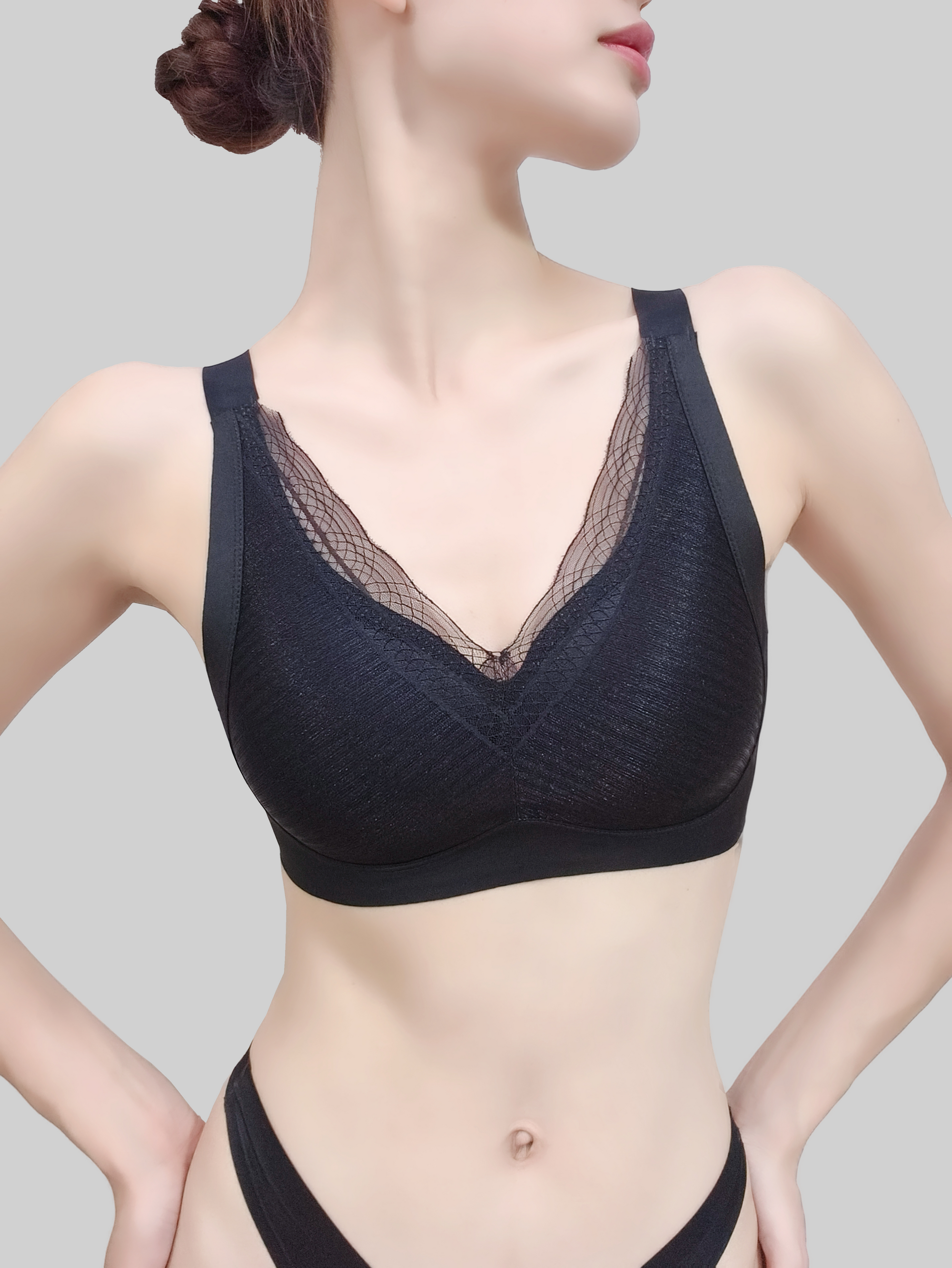Latex Anti-Gravity Wire-Free Bra