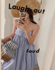 French Sweetheart Bow-Detail Camisole Dress