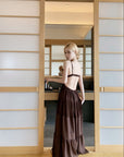 Lucury Full Backless Dress