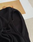Minimalist Deep U-Neck Knit Top