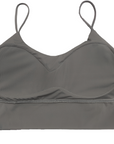 Built-In Padded Cross-Back Bra
