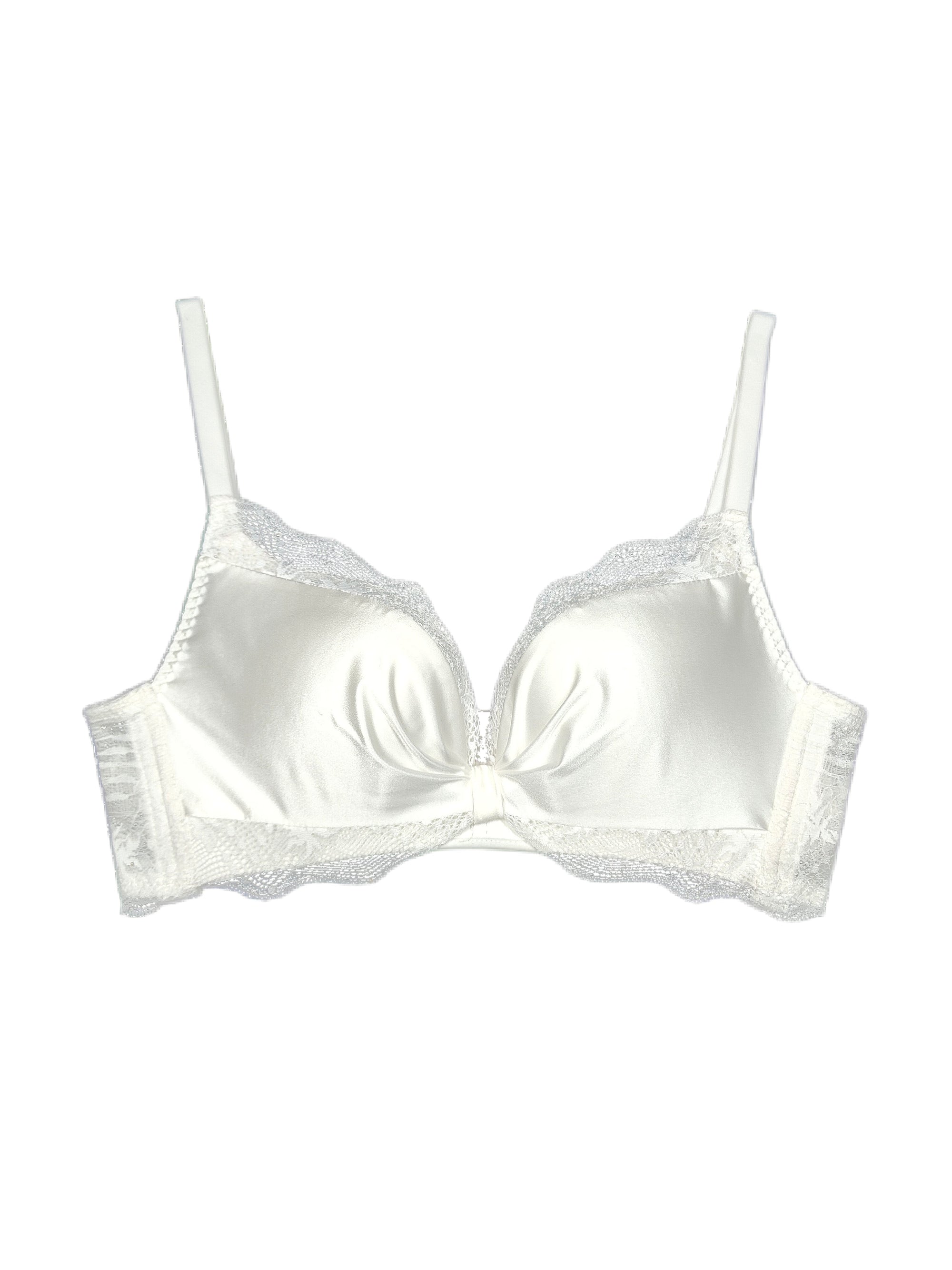 Lace Wireless Push-Up Bra for Small Busts