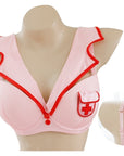 Underwire Push-Up Gentle Pink Nurse Bra