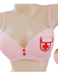 Underwire Push-Up Gentle Pink Nurse Bra