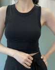 Built-in Padding Short Work Vest