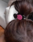 Croix Hollow Heart High Ponytail Clip