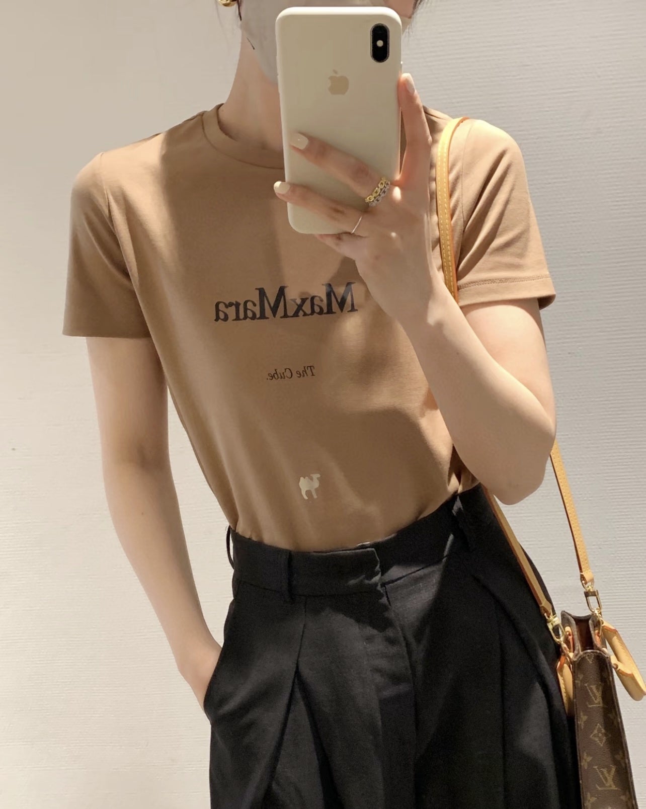MAX MAR* 25SS Pure Cotton T-Shirt