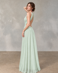 Moonlight Muse Halter Neck Backless Maxi Dress