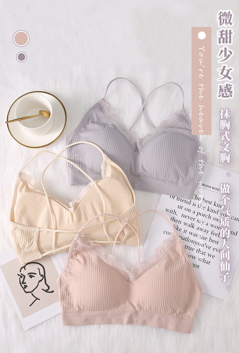 Anti-Slip Bandeau Style Wrapped Camisole