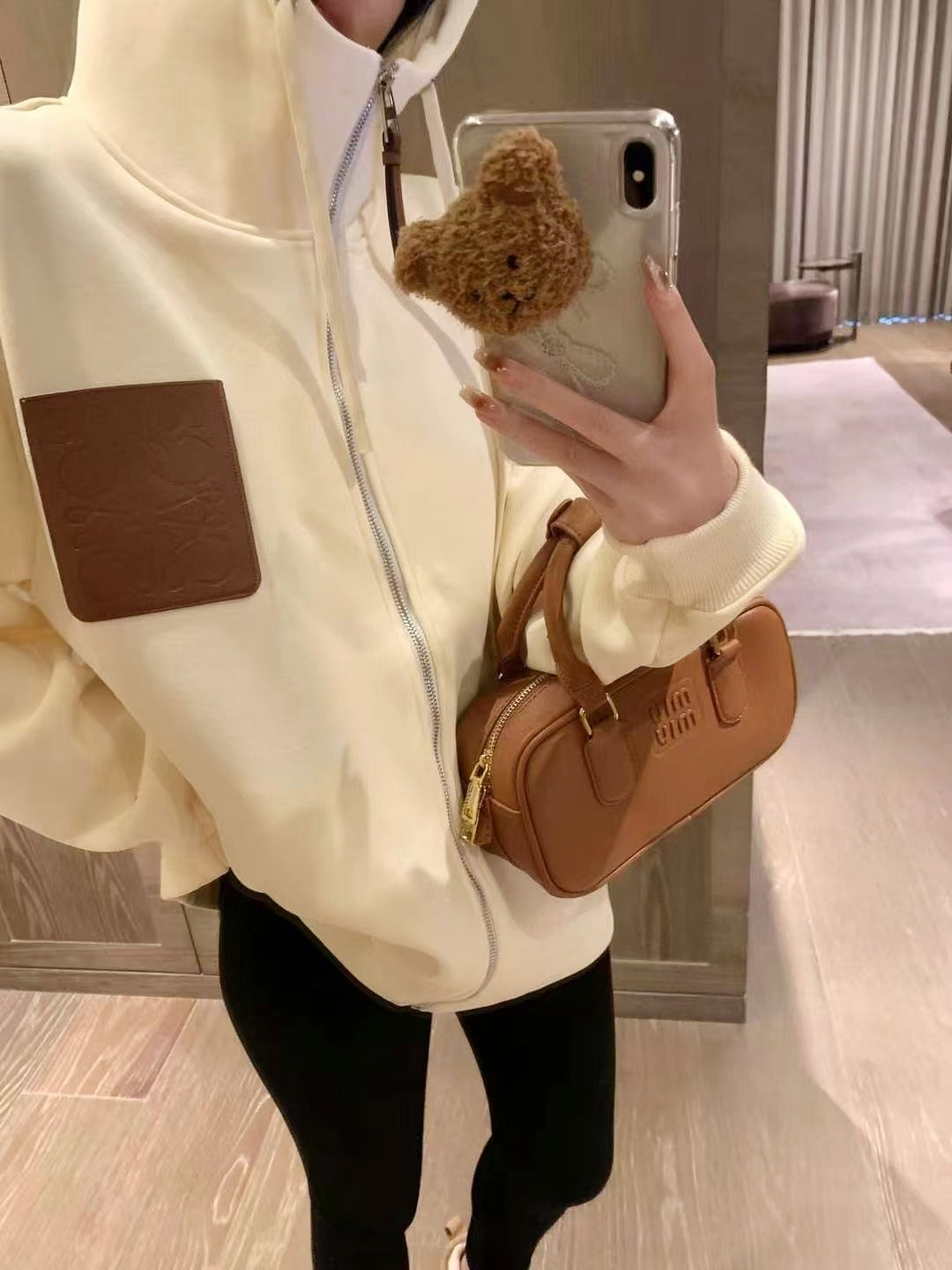 Fleece-Lined Thickened Hoodie