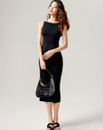 Hepburn Style Strapless Dress