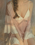 Lace Camisole 3-Piece Set Sleepwear