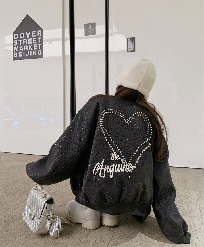 Starlit Shine 90% Duck Down Oversized Bomber