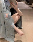 Spring New 3D Embroidery Denim Jacket