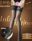 Peacock Lace Stockings