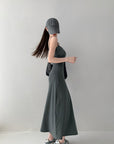 Spicy Style Slim-Fit Stretchy Waist Dress