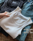 Thermal Fleece-Lined Padded Sleeveless Tank