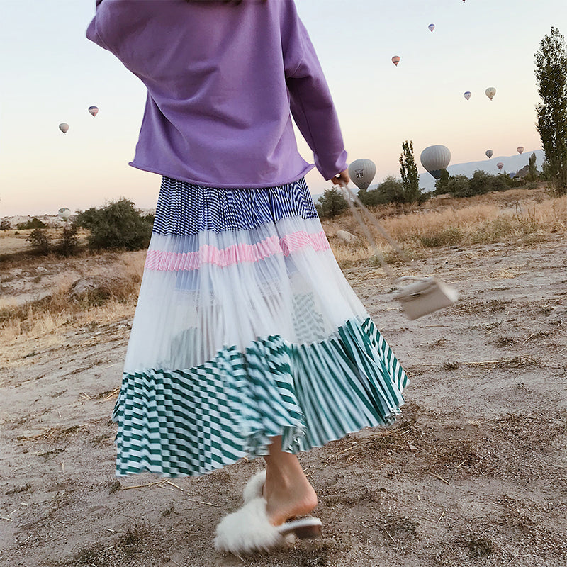 Pleated Translucent Fairy Skirt