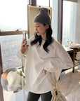 350g Fleece-Lined Thickened Korean-Style Loose Base Layer