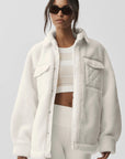 Sherpa Collar Mid-Length Coat