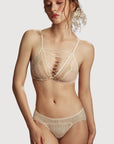 Sexy Lace Push-Up Lingerie with Criss-Cross Straps