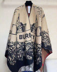 Double-Sided Cashmere Oversized Scarf Shawl