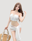 Fairy-Style Alluring 3-Piece Swimsuit Set
