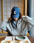 Korean Style Air-Layer Hooded Sweatshirt