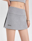 A-Line Fitted Mini Skirt Shorts for Petite Figures