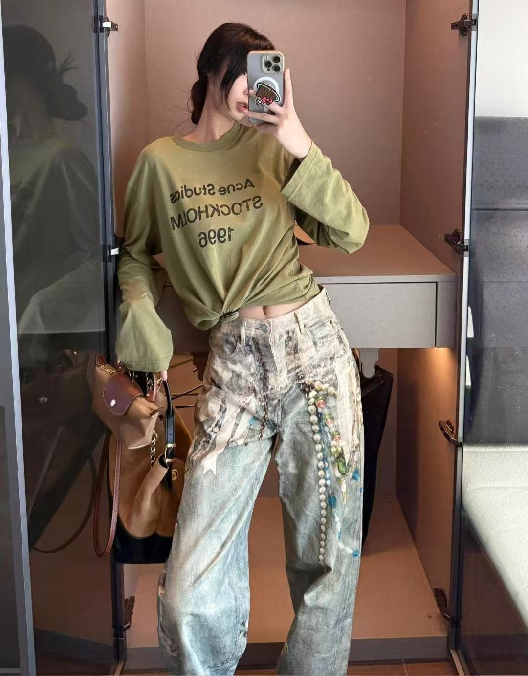 Streetwear ACN* Straight-Leg Jeans