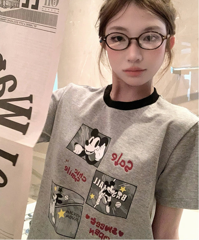 Mickey Collaboration Pure Cotton TEE