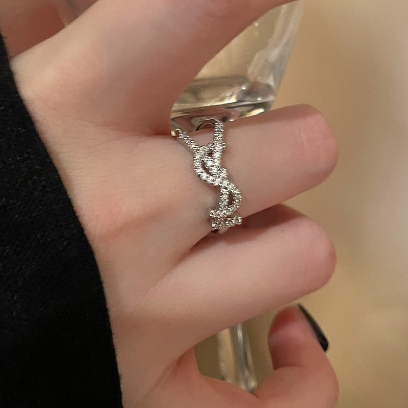 Full Pavé Open Ring