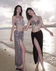 Luxurious Multi-Piece Diamond Bikini Set