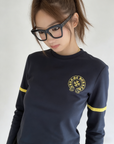 Chrome Hearts vintage flocked print cotton tee