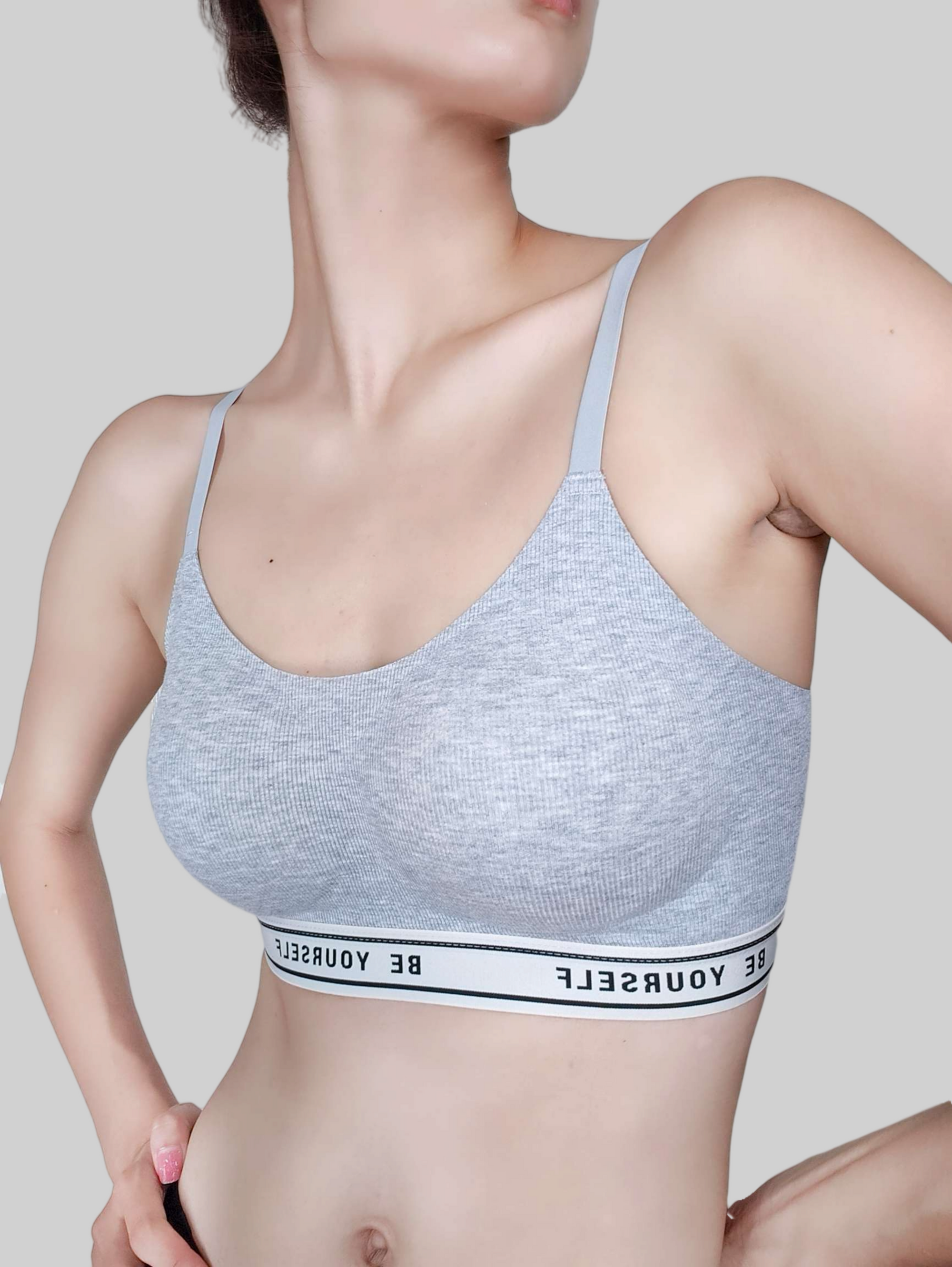 Sporty Letter-Printed Versatile Lingerie