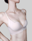 Anti-Gravity, Thin Peach-Cup, Wire-Free Seamless Lingerie