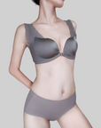 Front-Clasp Lace Push-Up Bra