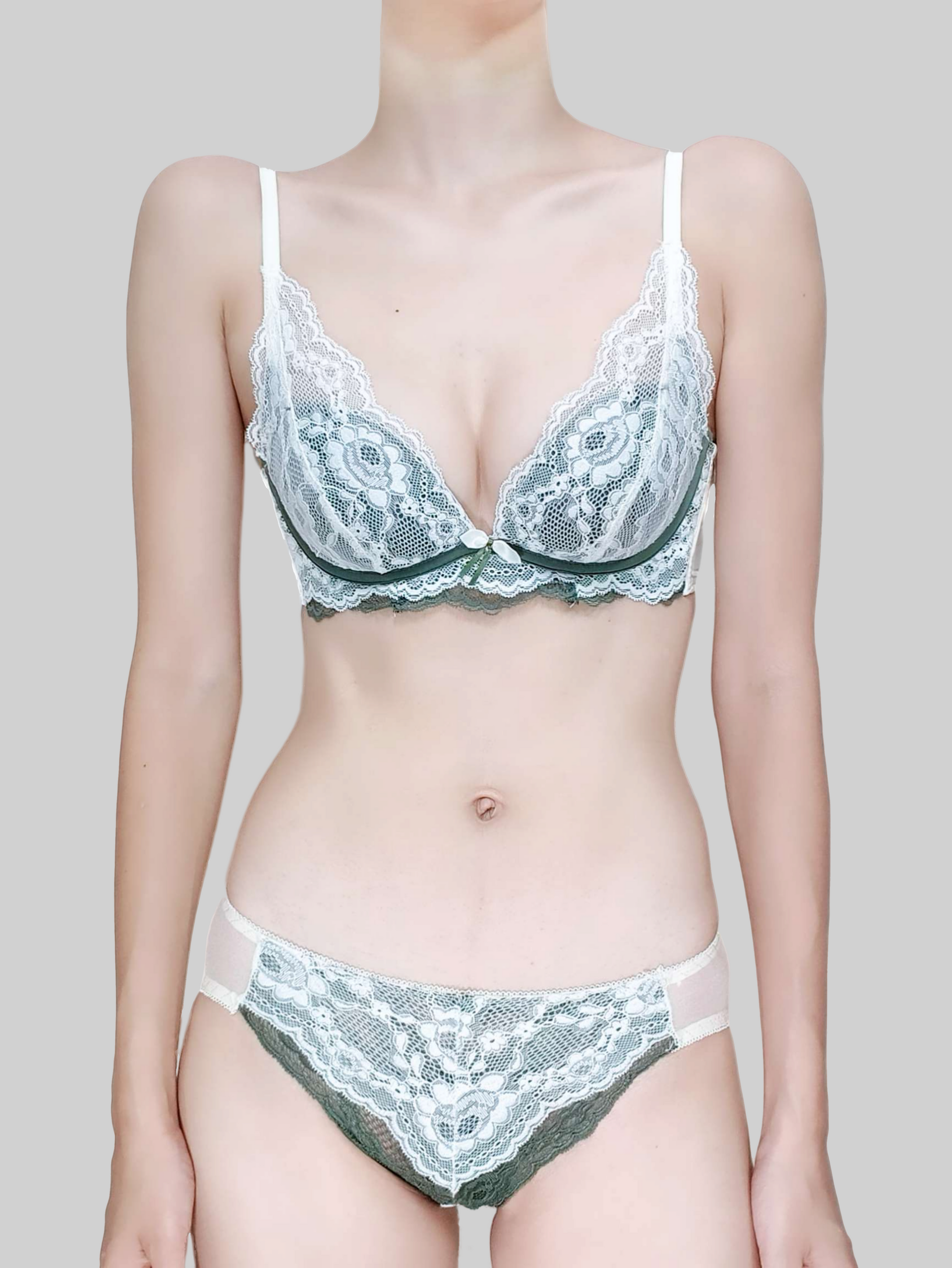 Natural Latex Wire-Free Push-Up Bra
