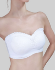 Invisible, Anti-Slip, Wire-Free Bandeau Bra