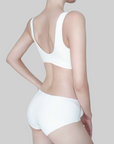 Front-Clasp, Wire-Free Push-Up Bra set